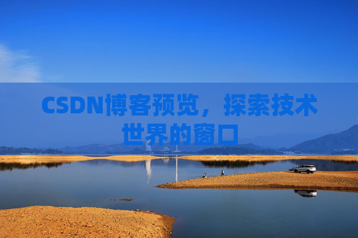 CSDN博客预览，探索技术世界的窗口